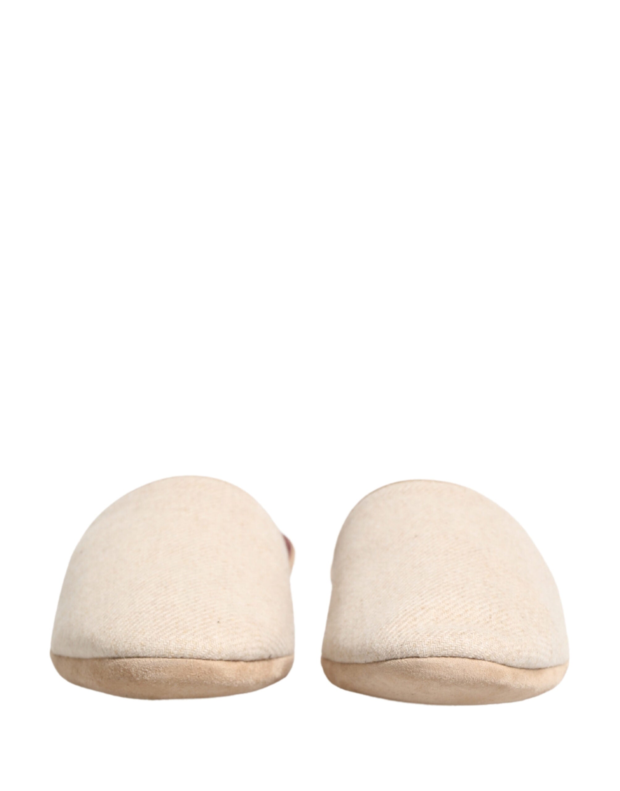 Dolce & Gabbana Slippers από Shetland Wool σε Μπεζ