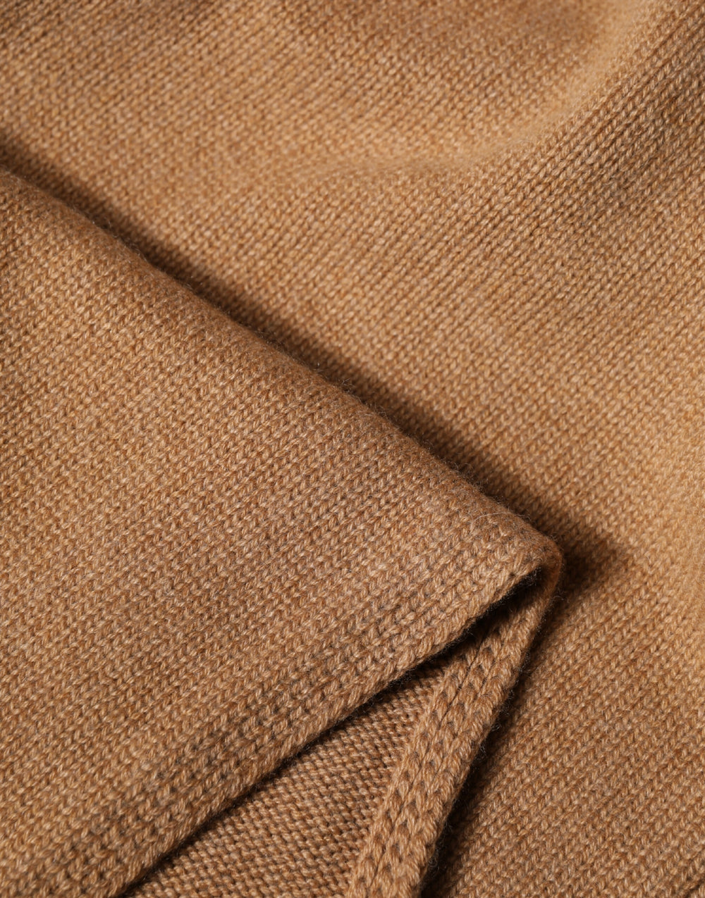 Dolce & Gabbana 100% Cashmere Knitted Scarf in Brown