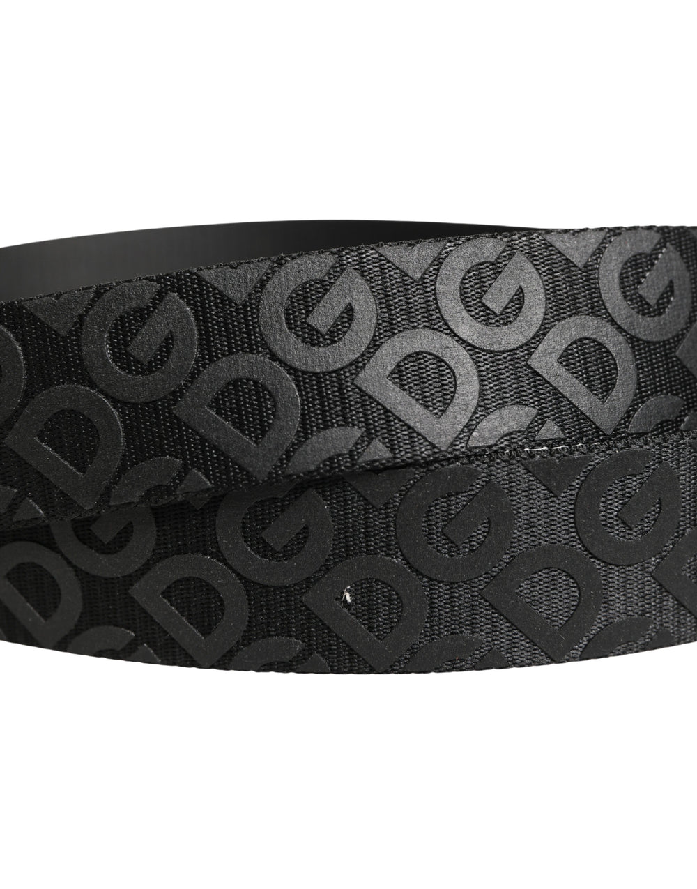 Dolce & Gabbana Calf Leather Belt in Black