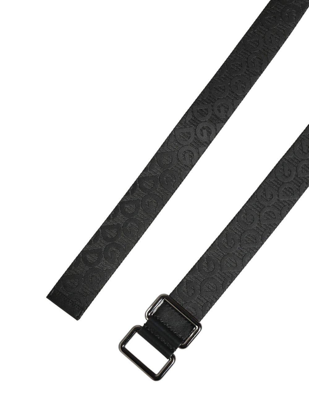 Dolce & Gabbana Calf Leather Belt in Black