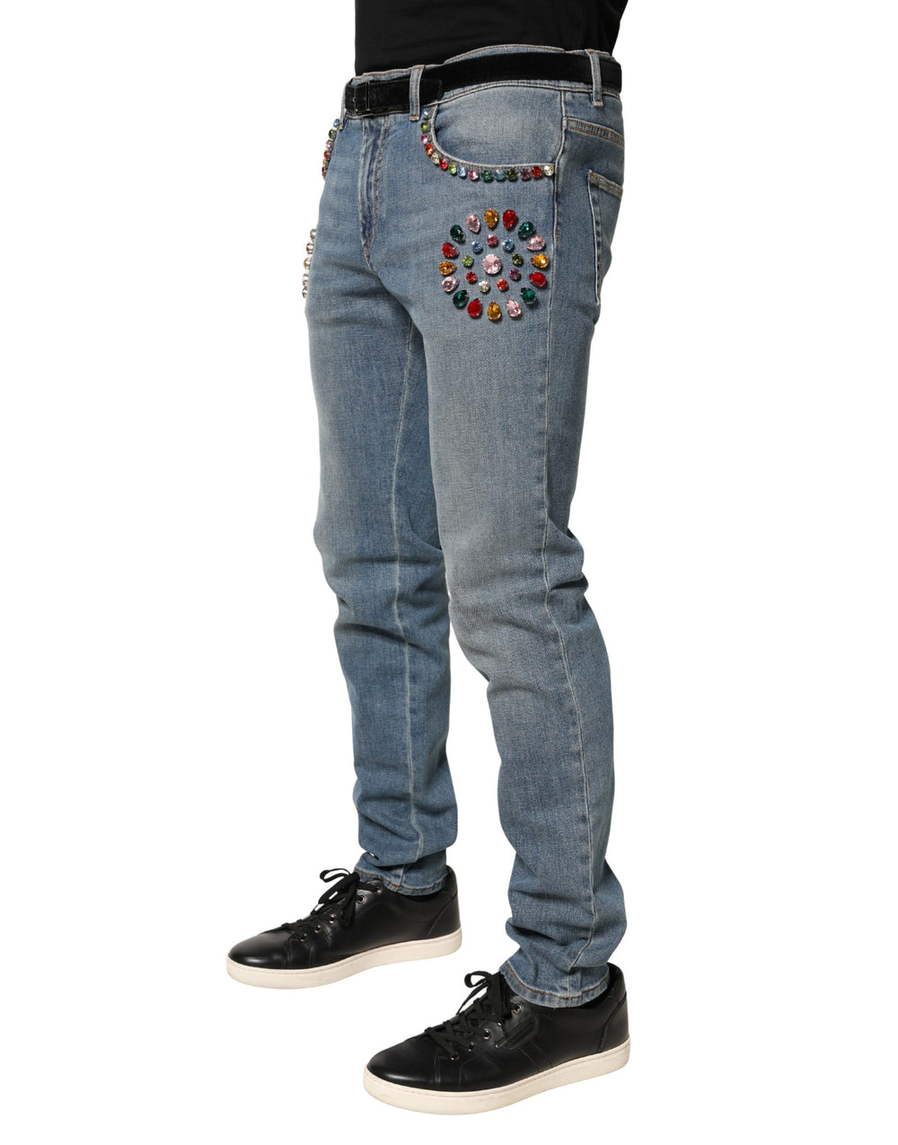 Dolce & Gabbana Cotton Jeans in Blue