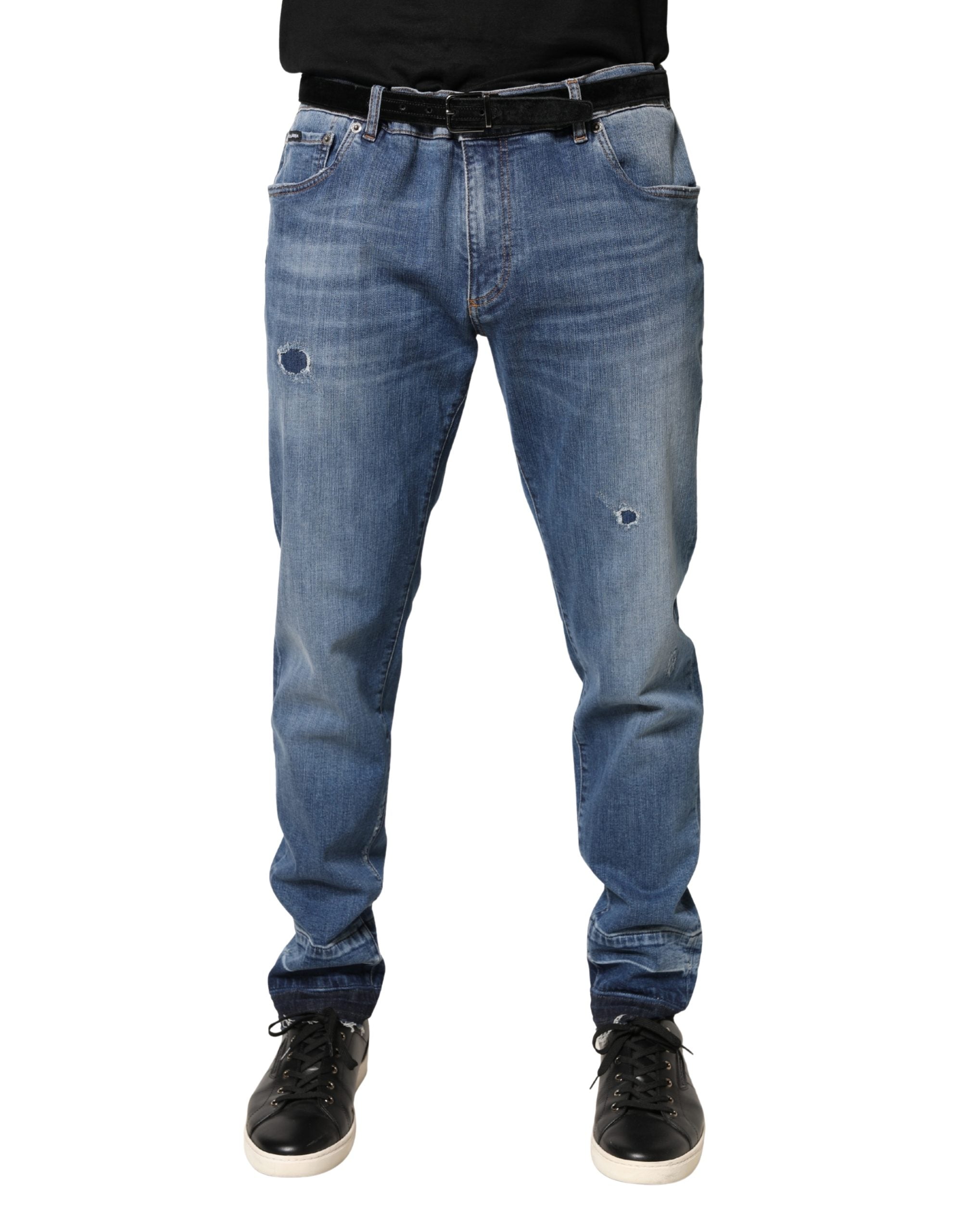 Dolce & Gabbana Skinny Denim Jeans in Blue