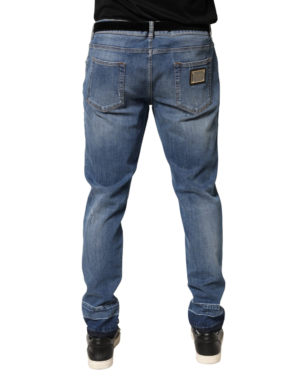 Dolce & Gabbana Skinny Denim Jeans in Blue
