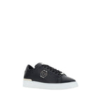Philipp Plein Black Calf Leather Bos Taurus Sneakers