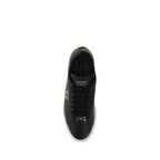 Philipp Plein Black Calf Leather Bos Taurus Sneakers