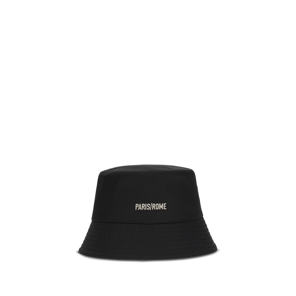 Valentino Garavani Cotton Bucket Hat in Black