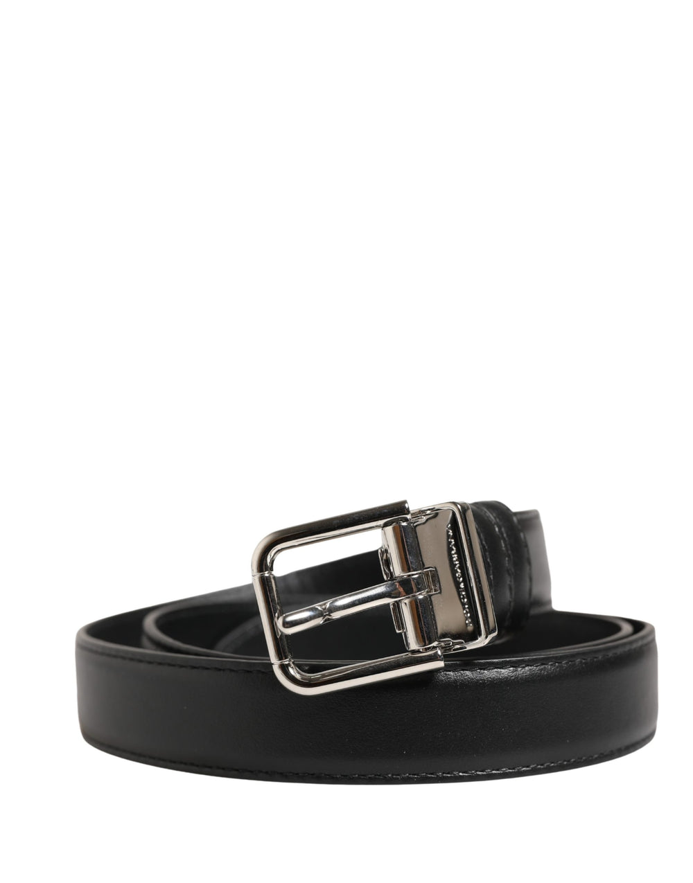 Men Black Classic Leather Metal Buckle Belt mens luxury fashion - Mens Edit
