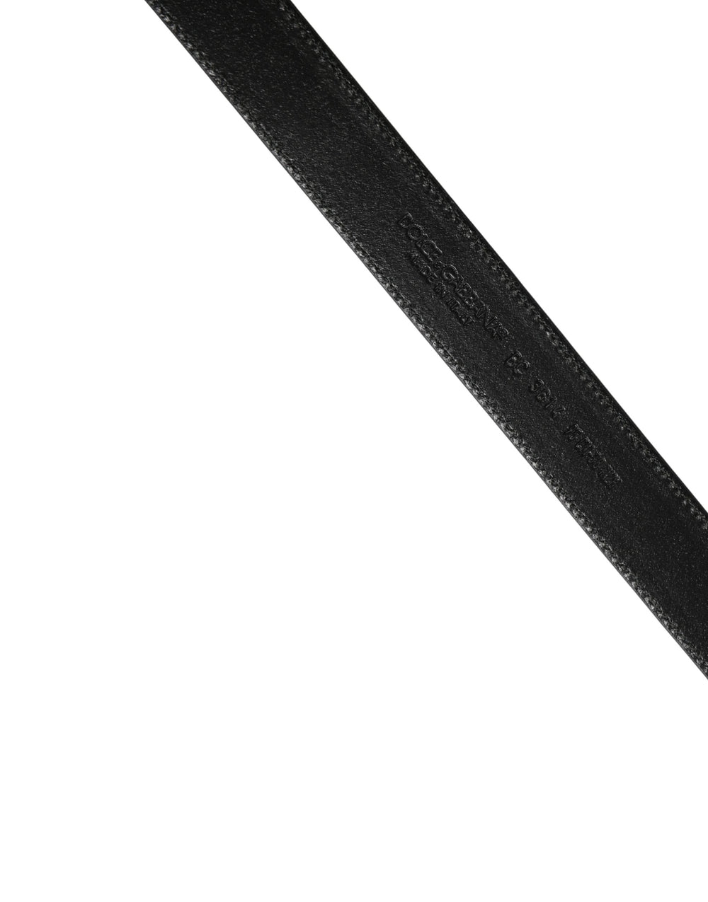Dolce & Gabbana Calf Leather Belt in Brown
