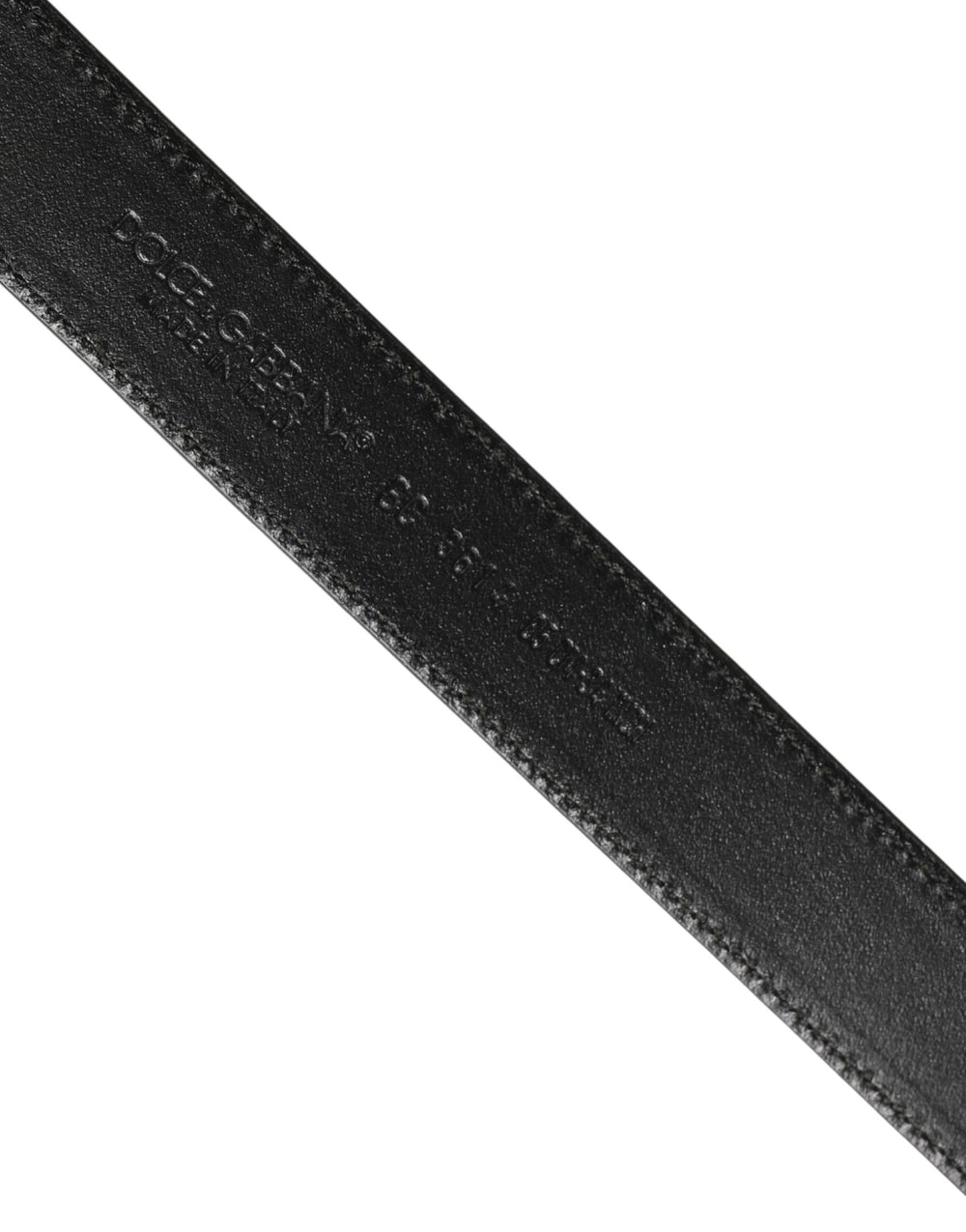 Dolce & Gabbana Calf Leather Belt in Brown