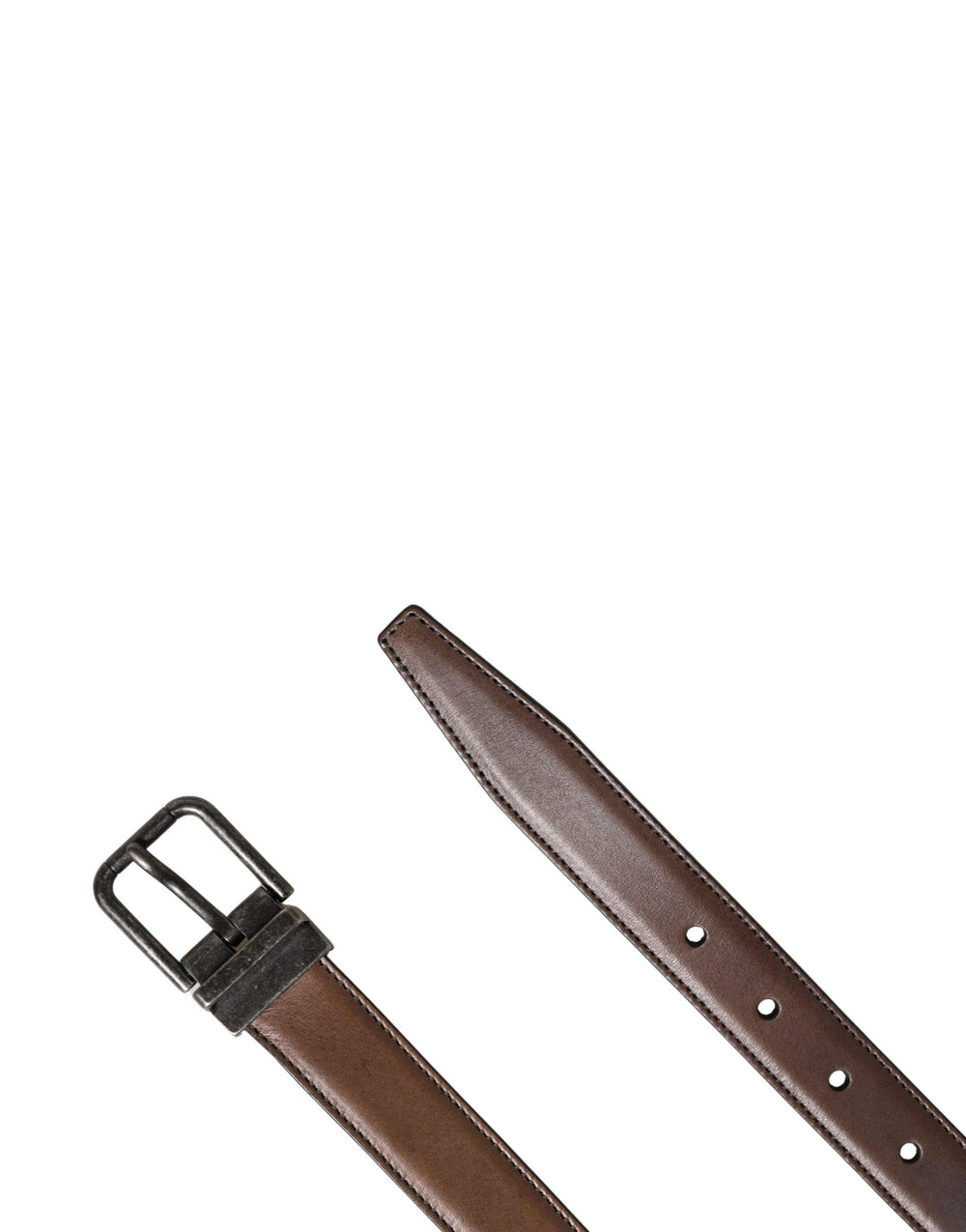 Dolce & Gabbana Calf Leather Belt in Brown
