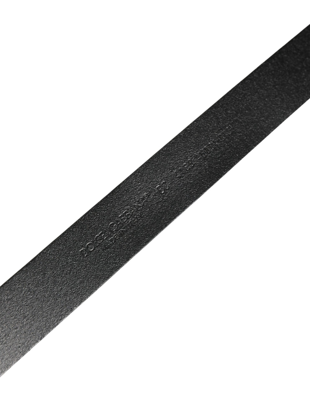 Dolce & Gabbana Calf Leather Belt in Black