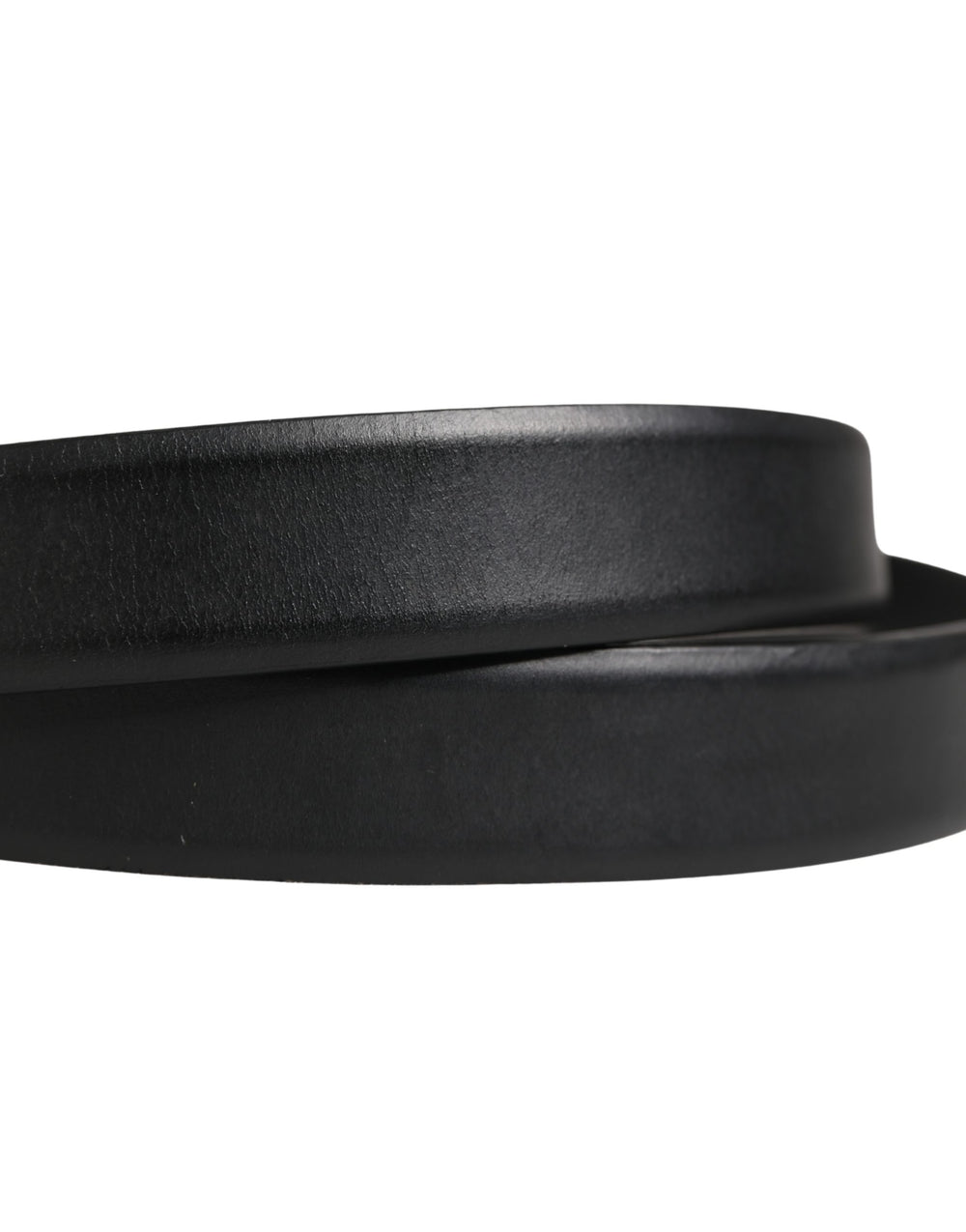 Dolce & Gabbana Calf Leather Belt in Black