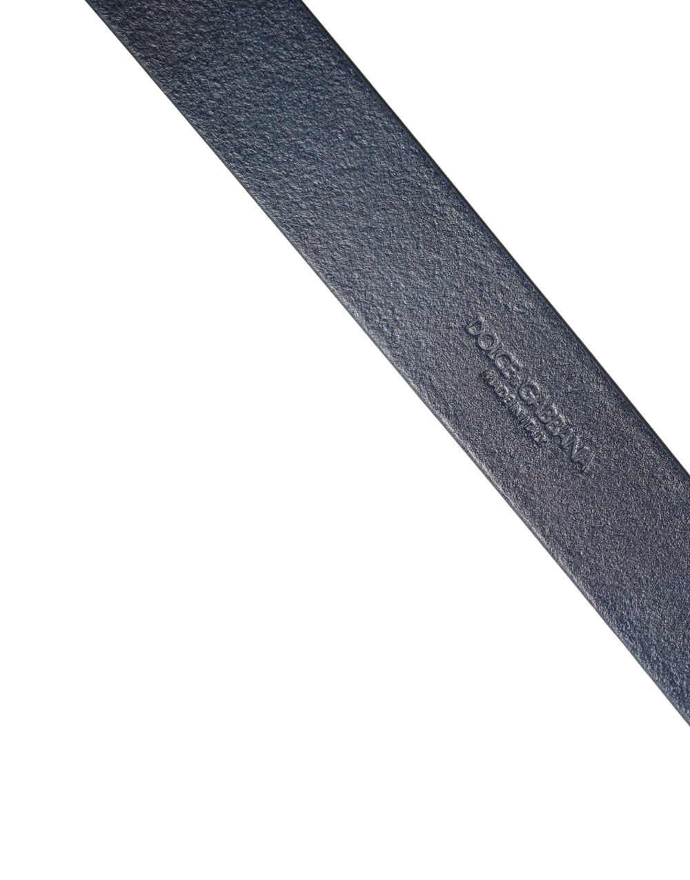Dolce & Gabbana Calf Leather Belt in Blue