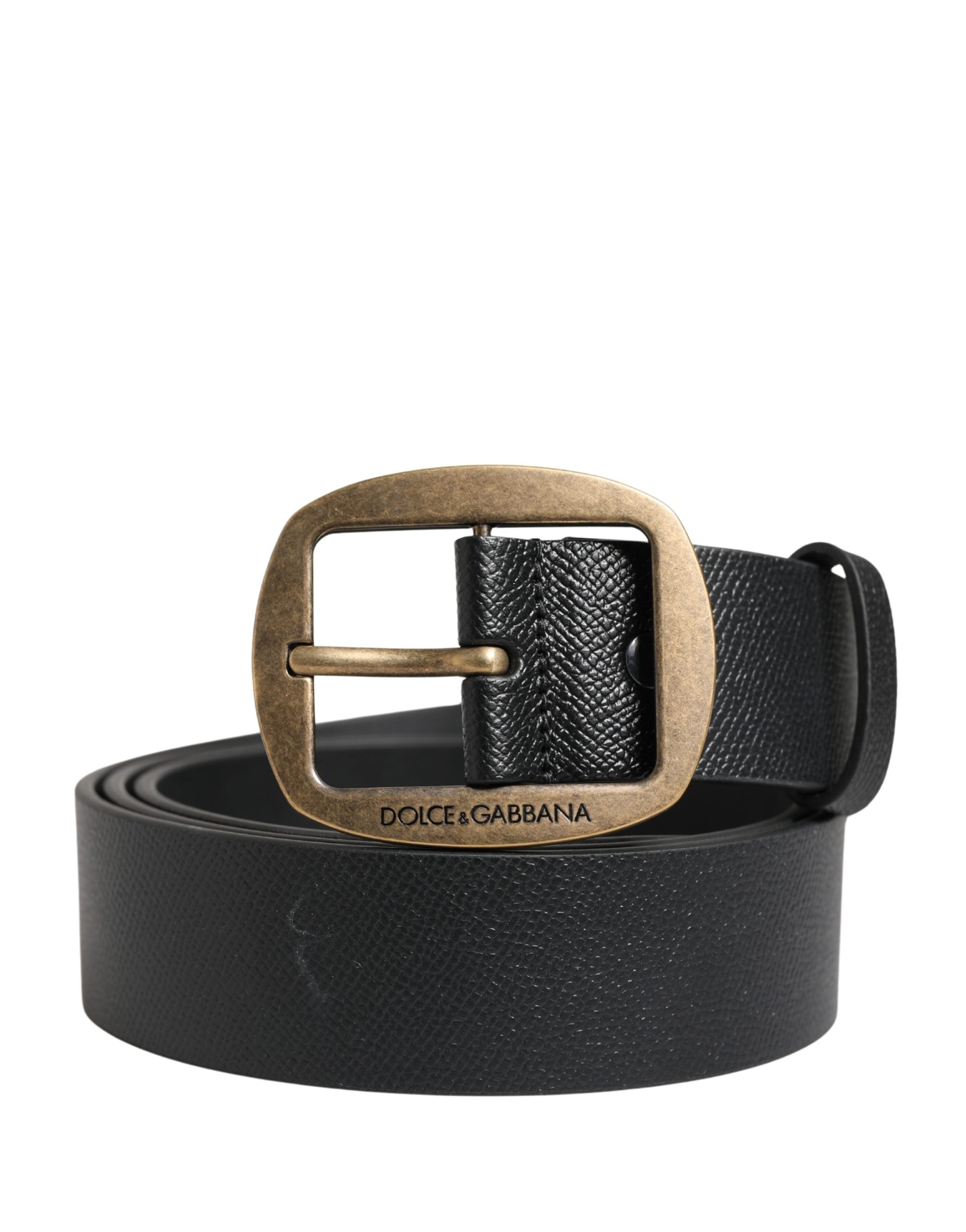 Men Black Classic Leather Metal Buckle Belt mens luxury fashion - Mens Edit