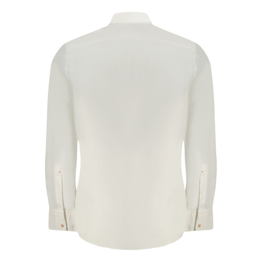 Hugo Boss Cotton Shirt in White