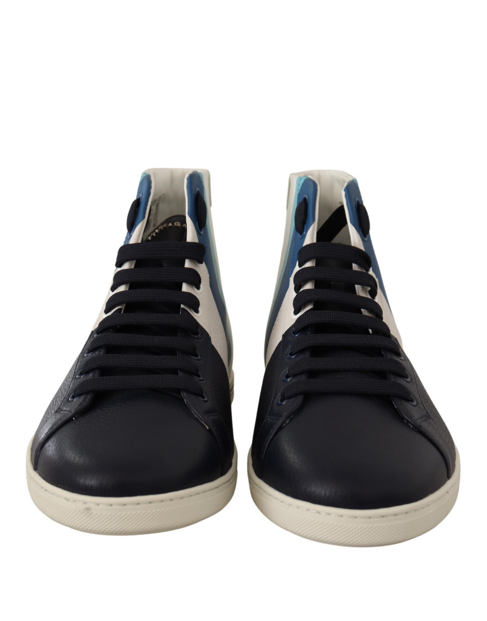 Dolce & Gabbana Leather Mid-Top Sneakers in Multicolor