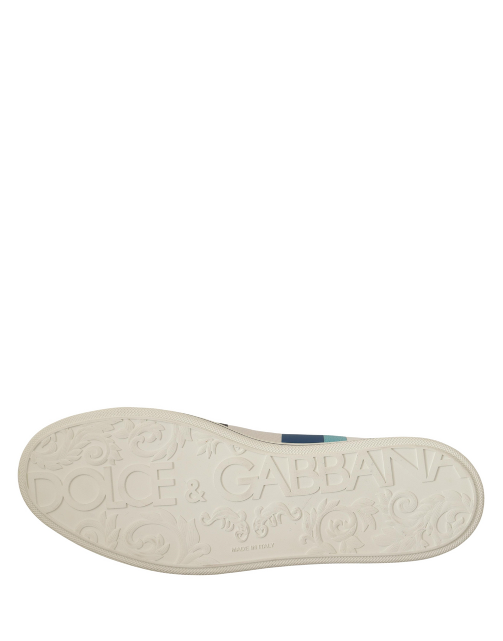 Dolce & Gabbana Leather Mid-Top Sneakers in Multicolor