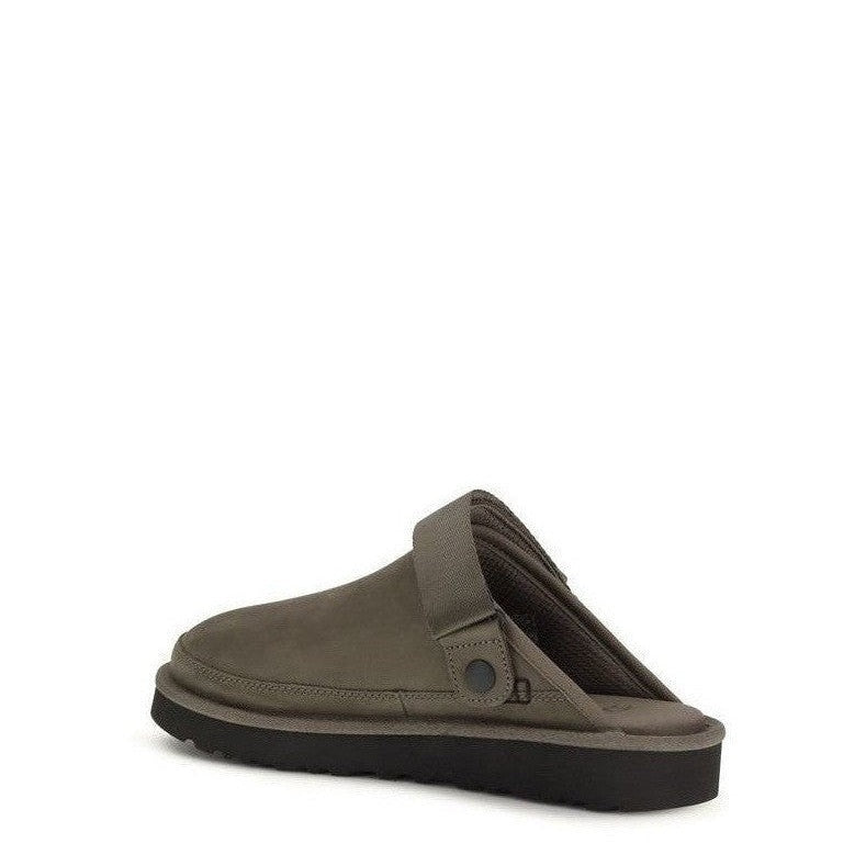 UGG Mules από Δέρμα Μοσχαριού σε Καφέ