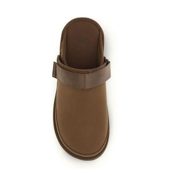 UGG Calf Leather Mules in Brown