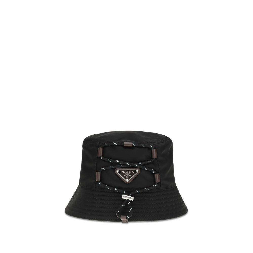 Prada Re-Nylon Bucket Hat in Black