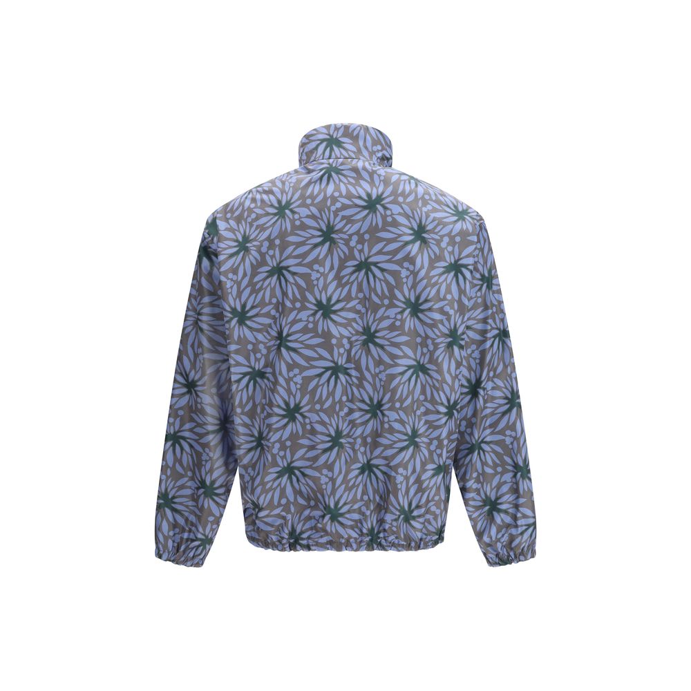 Prada Re-Nylon Reversible Shell Jacket in Blue