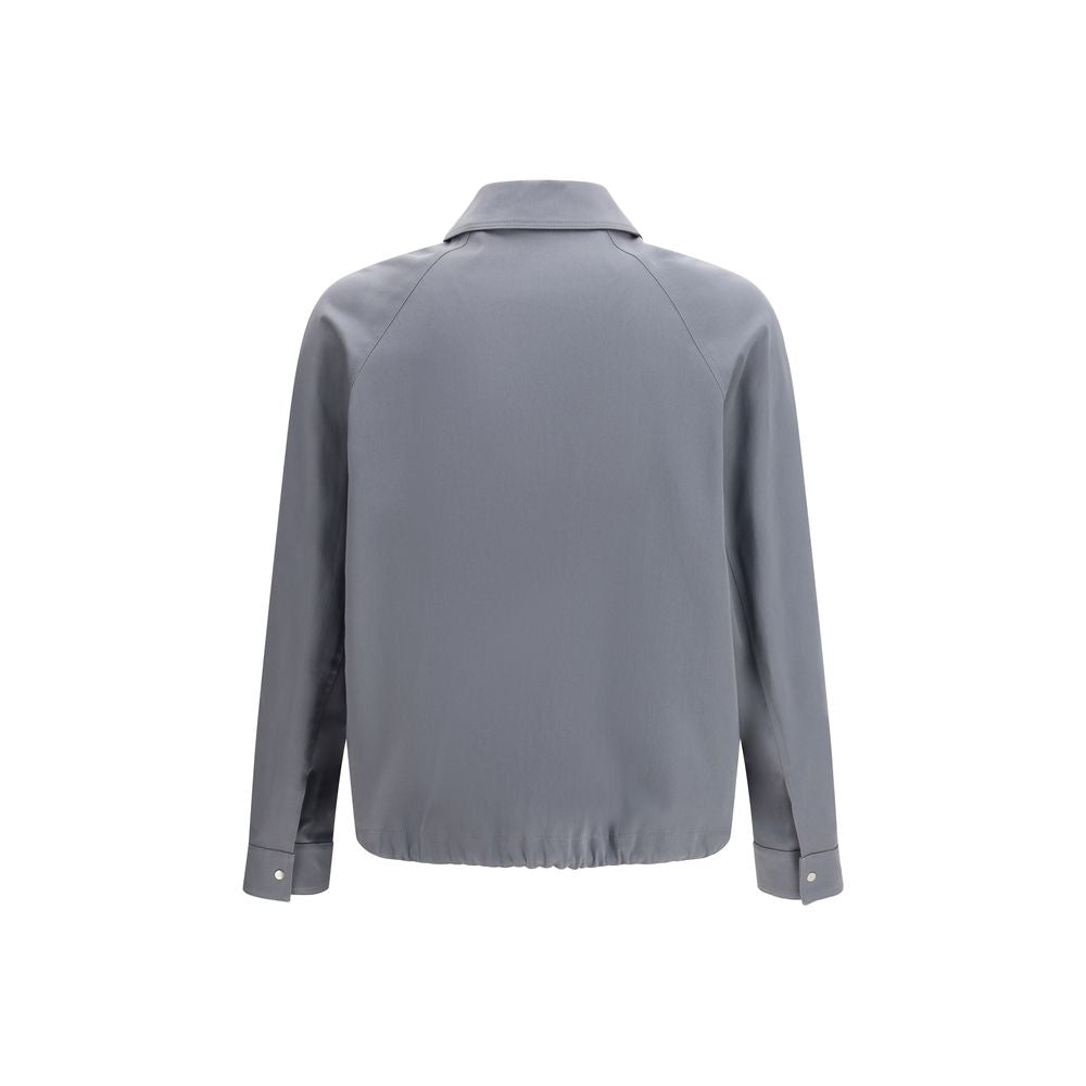 Fendi Βαμβακερό Shell Jacket σε Γκρι
