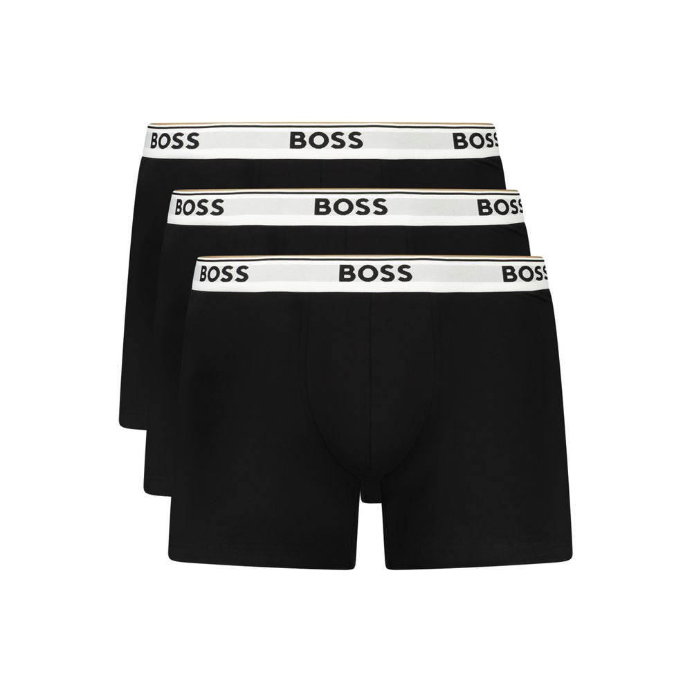 Black Cotton Men Boxer mens luxury fashion - Mens Edit