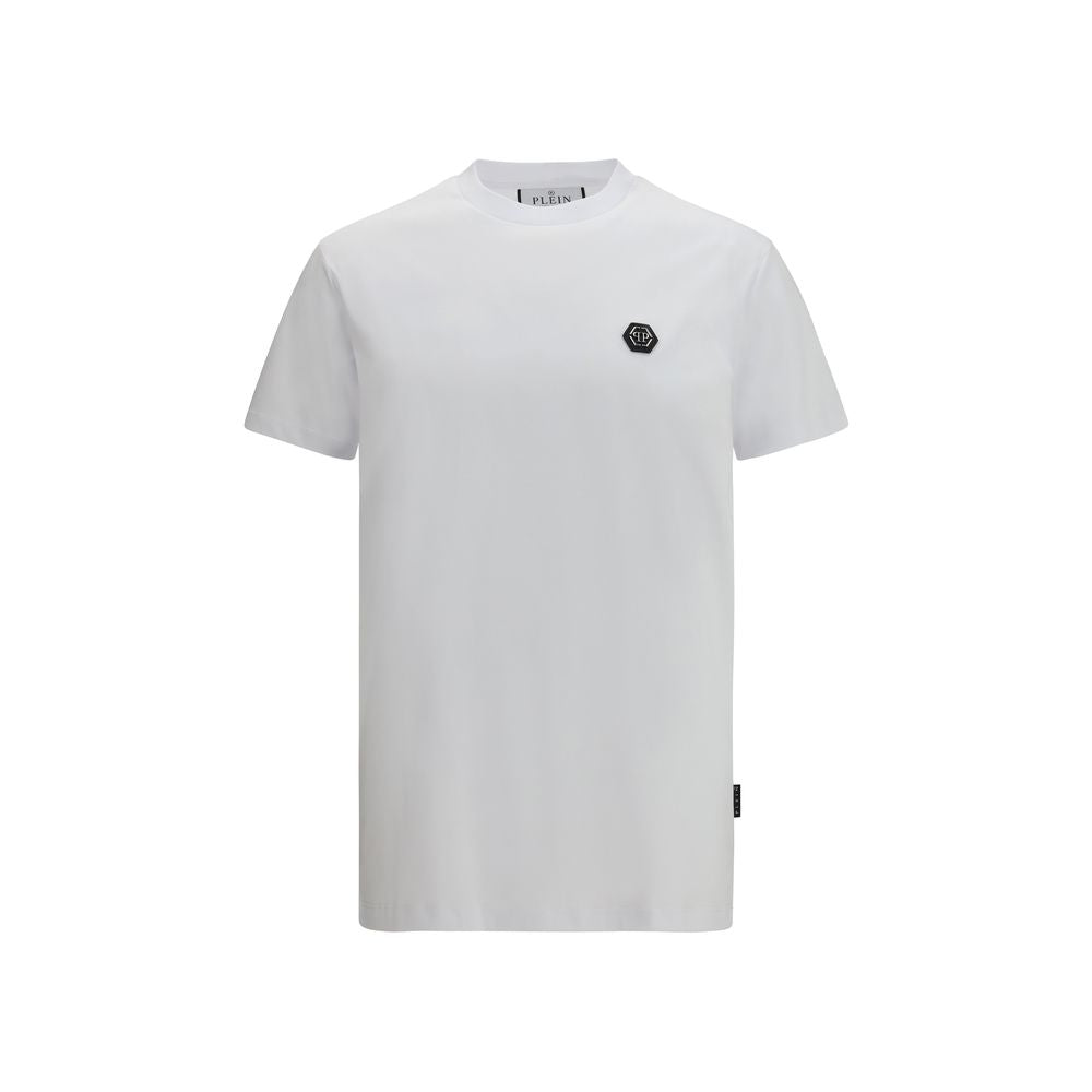 Philipp Plein White Cotton T-Shirt mens luxury fashion - Mens Edit