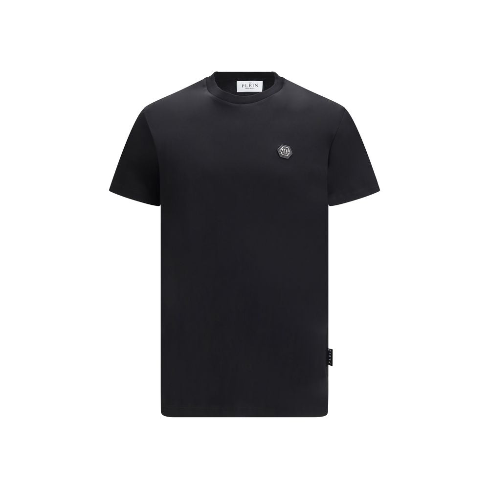 Philipp Plein Black Cotton T-Shirt mens luxury fashion - Mens Edit