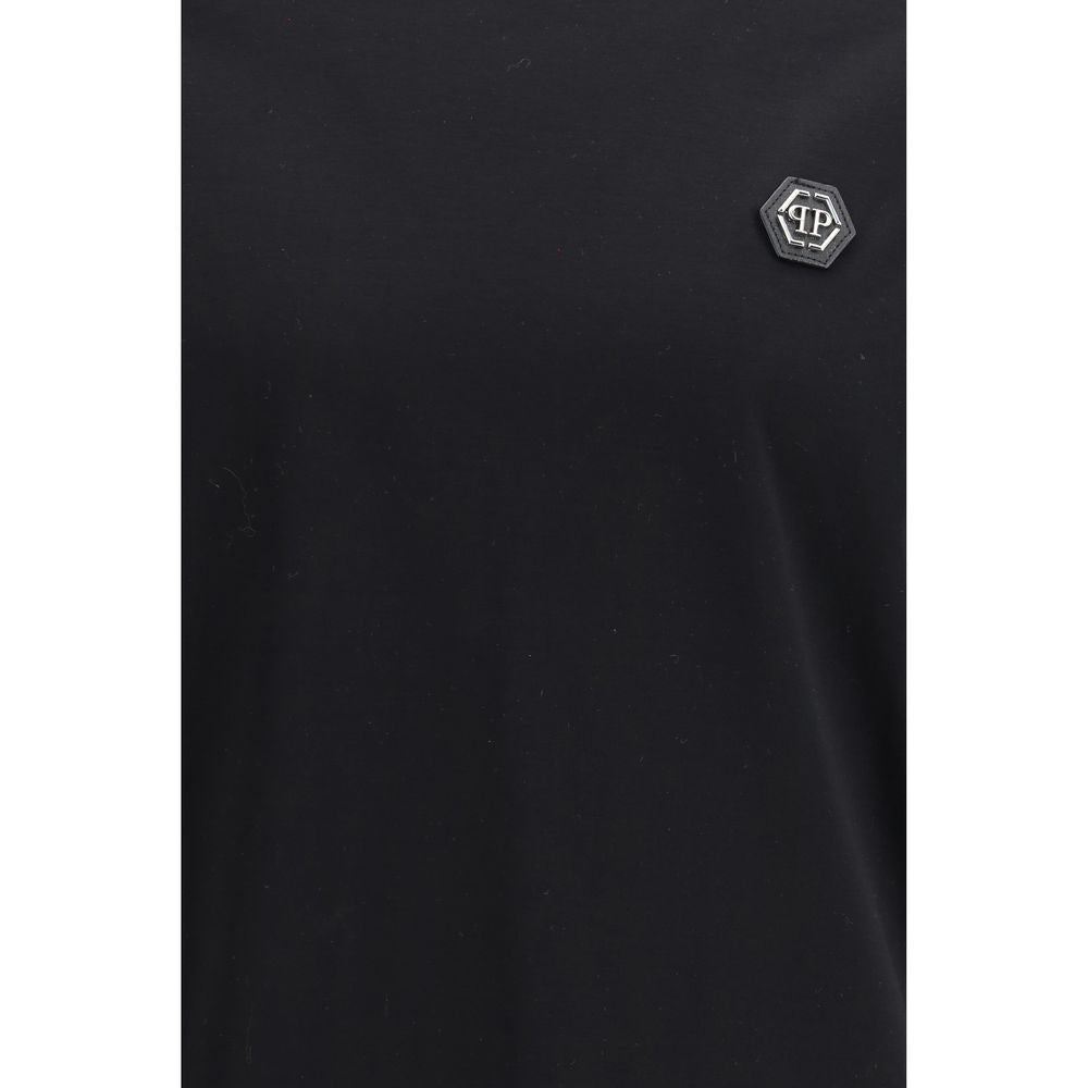 Philipp Plein Βαμβακερό T-Shirt σε Μαύρο
