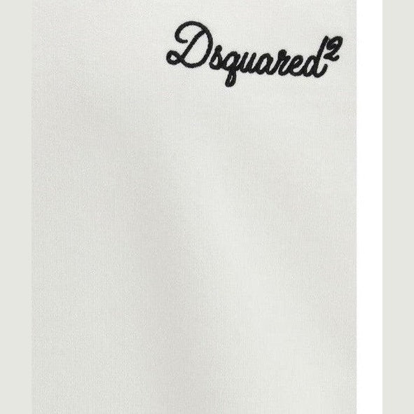 Dsquared² Cotton Sweatshirt in White