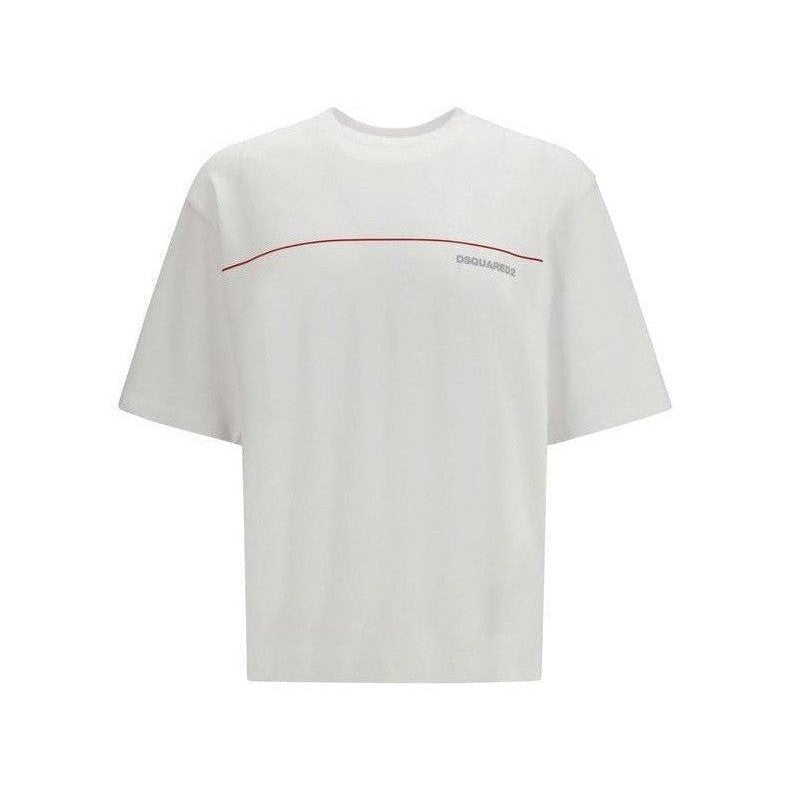 Dsquared² White Cotton T-Shirt Jersey mens luxury fashion - Mens Edit