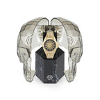 Philipp Plein Gold Stainless Steel Dress Watch