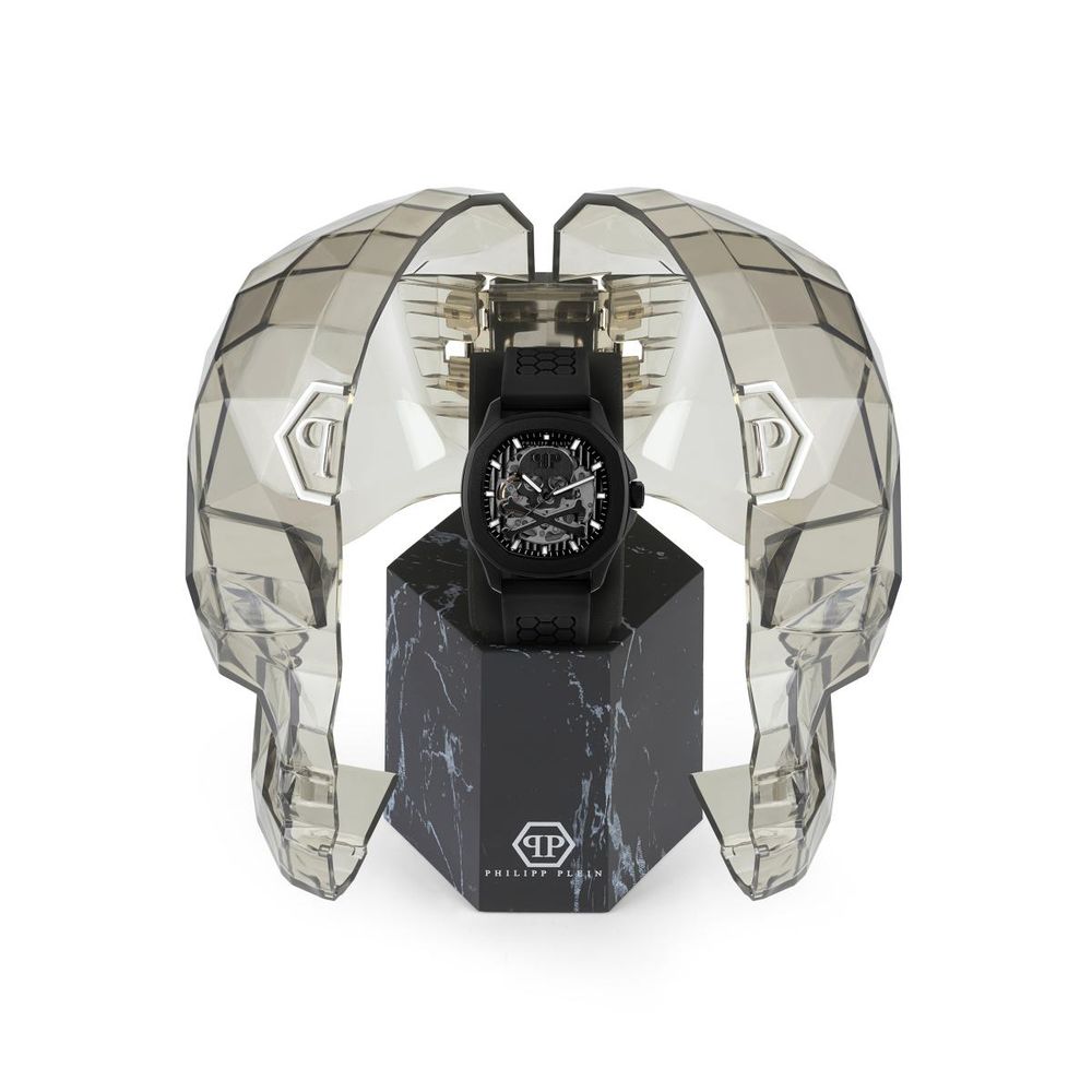 Philipp Plein Automatic Sport Watch in Black