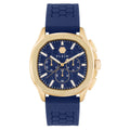 Philipp Plein Nobile Chronograph Silicone Watch in Blue