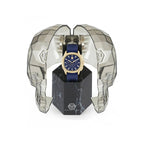 Philipp Plein Nobile Chronograph Silicone Watch in Blue