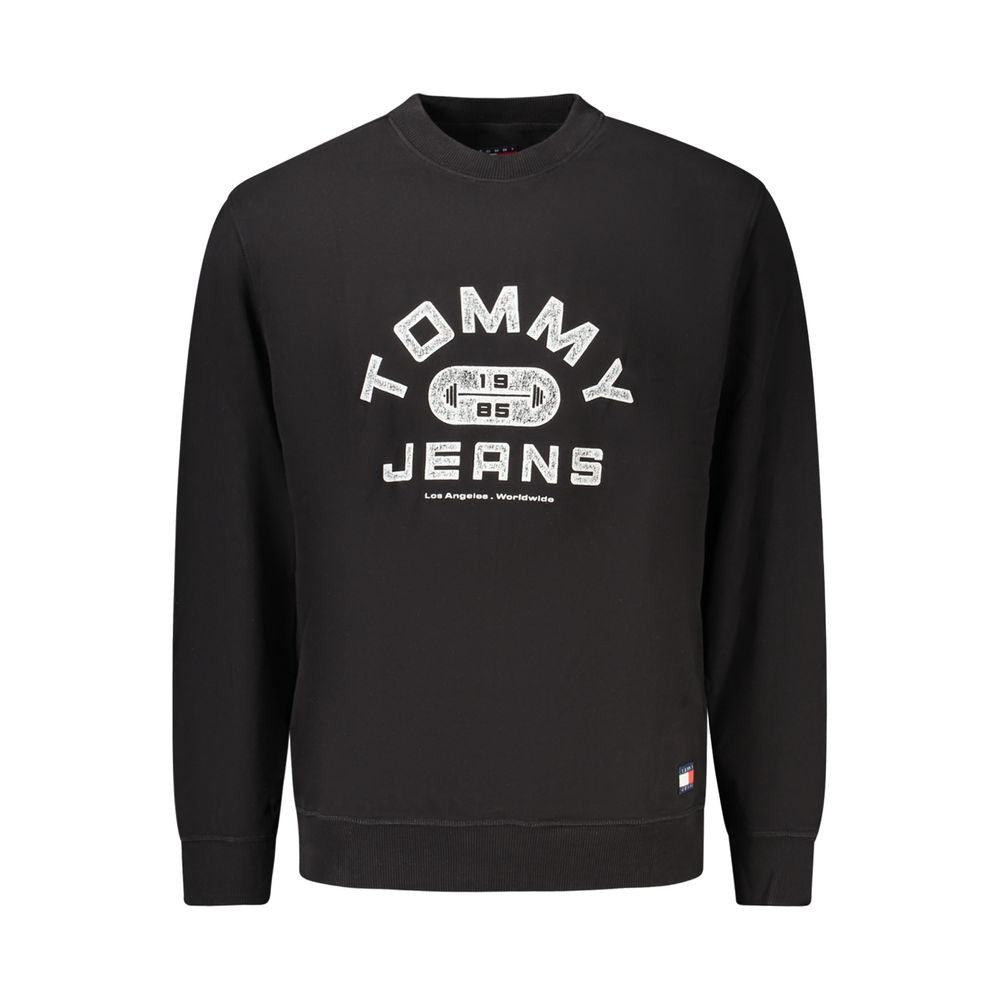 Black Cotton Men's Sweatshirt mens luxury fashion - Mens Edit