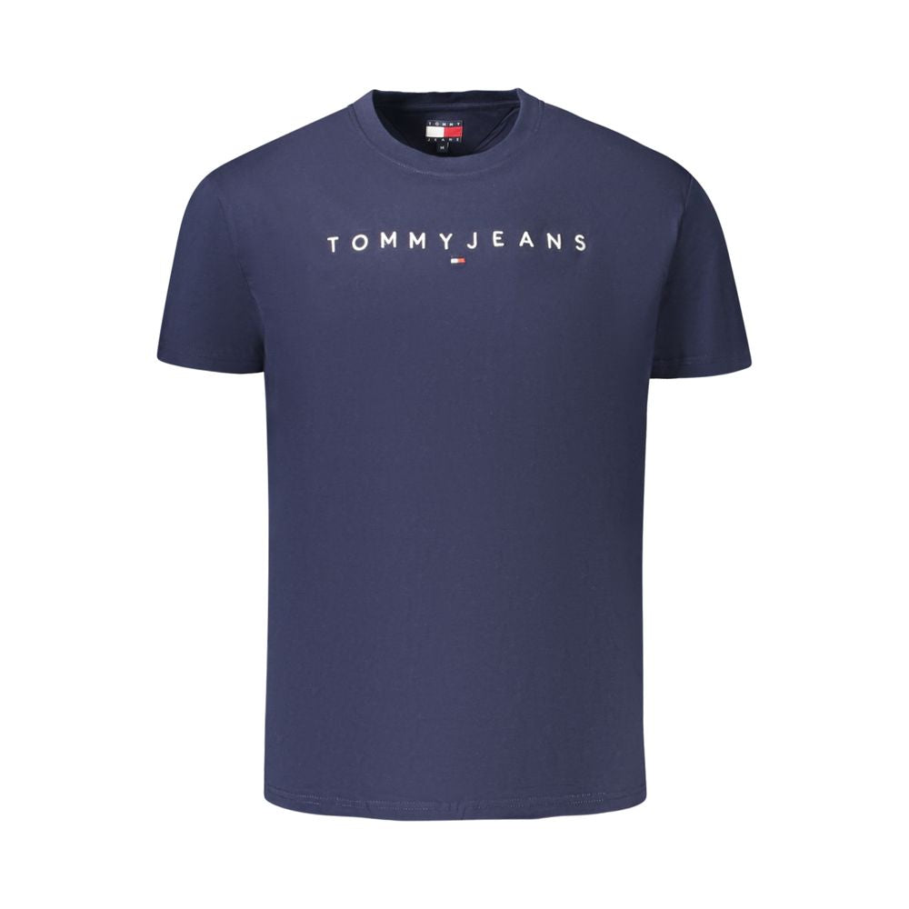 Blue Cotton Men's T-Shirt mens luxury fashion - Mens Edit
