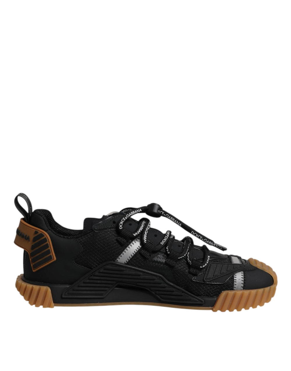 Dolce & Gabbana NS1 Low Top Sneakers in Black and Brown