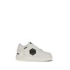 Philipp Plein White Calf Leather Luxe Sneakers mens luxury fashion - Mens Edit