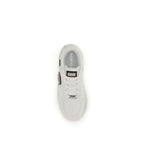 Philipp Plein White Calf Leather Bos Taurus Luxe Sneakers