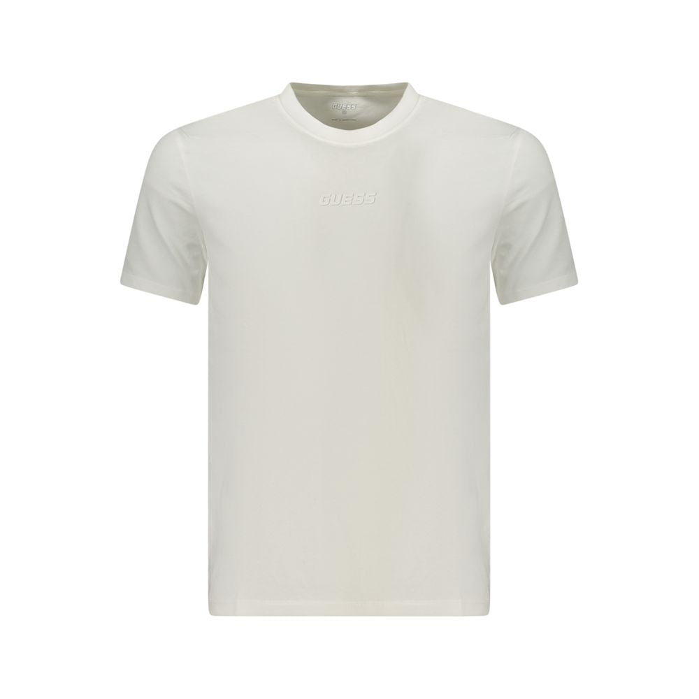 Guess White Cotton T-Shirt