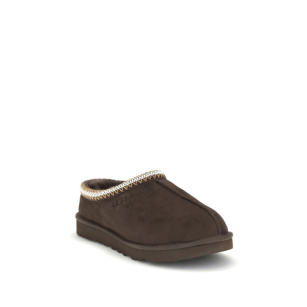 UGG Tasman II Shearling-Lined Suede Mules