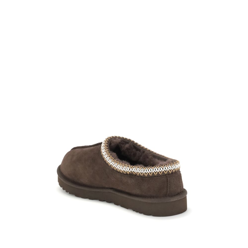 UGG Tasman II Shearling-Lined Suede Mules