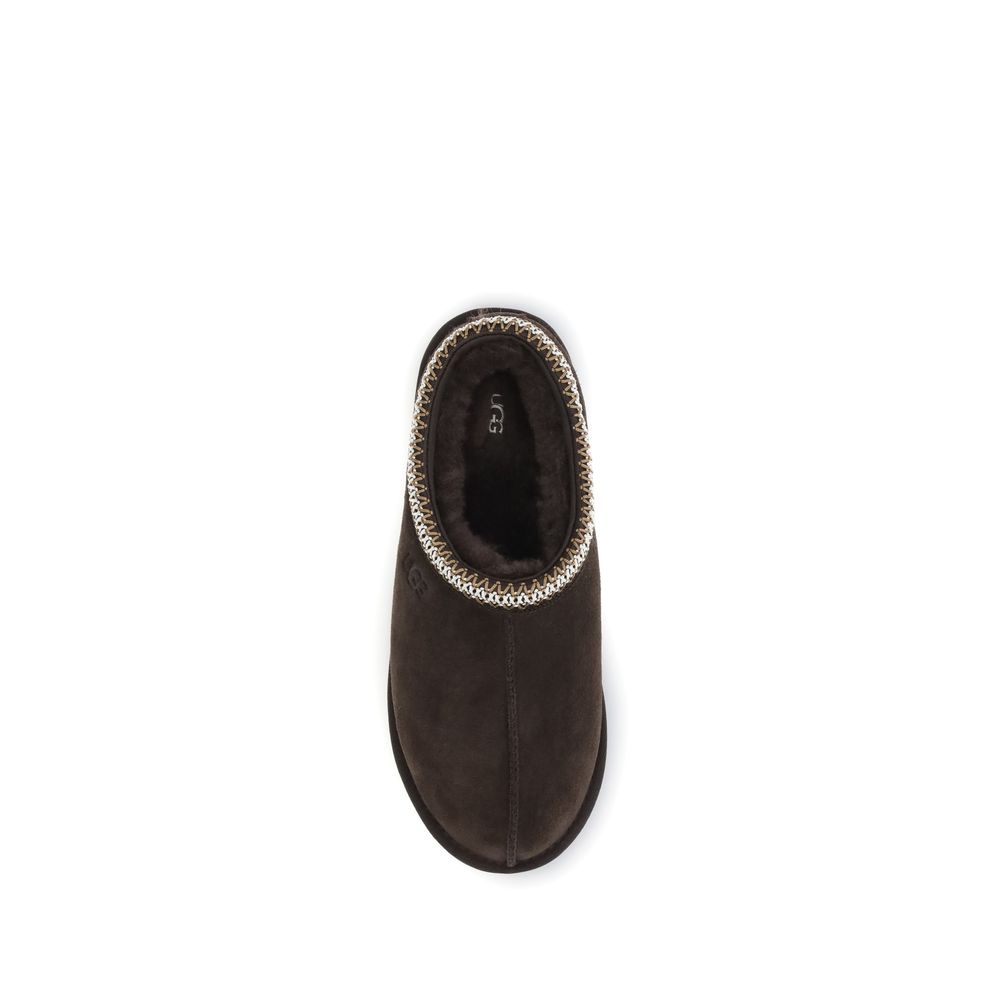 UGG Tasman II Shearling-Lined Suede Mules