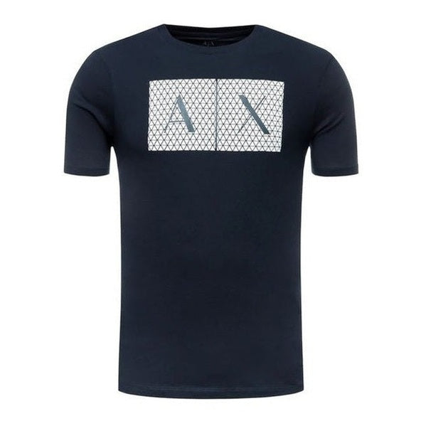 Armani Exchange Blue Cotton Men's T-Shirt Style 2 - Designer | Mens Edit
