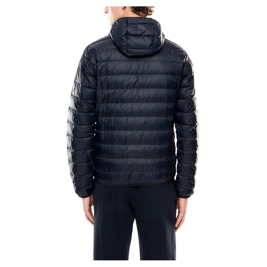 EA7 Emporio Armani Blue Polyamide Shell Jacket