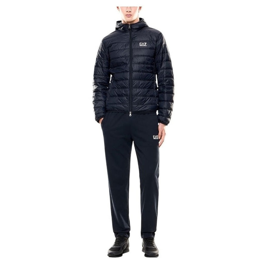 EA7 Emporio Armani Polyamide Shell Jacket in Blue