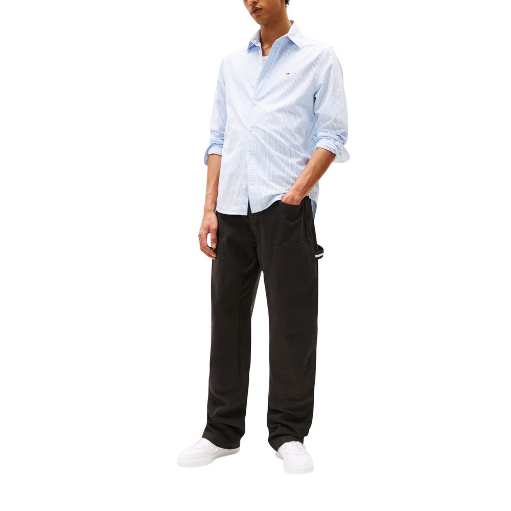 Tommy Hilfiger Μαύρο Βαμβακερό Casual Παντελόνι