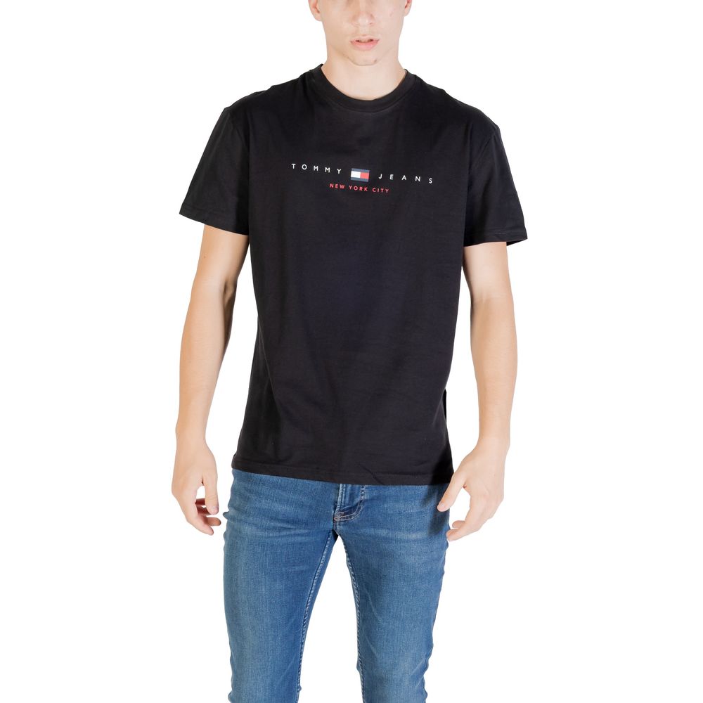Black Recycled Cotton T-Shirt mens luxury fashion - Mens Edit